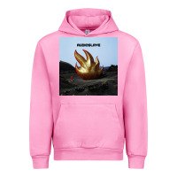 Fuchsia Pink Clear Design Urban Hoodie - linhVisuals