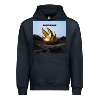 Navy Clear Design Urban Hoodie - linhVisuals
