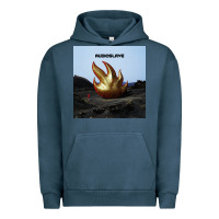 Pigment Midnight Navy Clear Design Urban Hoodie - linhVisuals