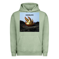 Pigment Oil Green Clear Design Urban Hoodie - linhVisuals