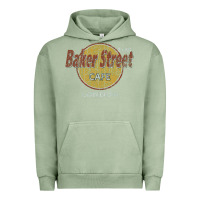 Pigment Oil Green baker street cafe 221b london   sherlock holmes fans Urban Hoodie - linhVisuals