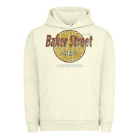 Pigment Pistachio baker street cafe 221b london   sherlock holmes fans Urban Hoodie - linhVisuals