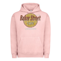 Pigment Salmon baker street cafe 221b london   sherlock holmes fans Urban Hoodie - linhVisuals