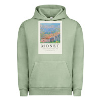 Pigment Oil Green Claude Monet 1888 Urban Hoodie - linhVisuals