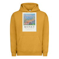 Pigment Peanut Butter Claude Monet 1888 Urban Hoodie - linhVisuals