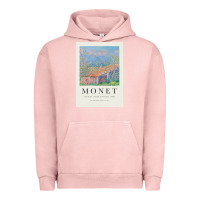 Pigment Salmon Claude Monet 1888 Urban Hoodie - linhVisuals