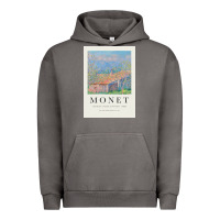 Pigment Tornado Claude Monet 1888 Urban Hoodie - linhVisuals