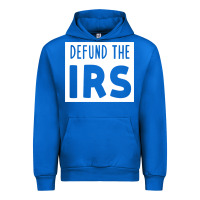 Cobalt defund the irs Urban Hoodie - linhVisuals