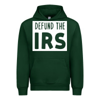 Forest Green defund the irs Urban Hoodie - linhVisuals