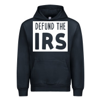 Navy defund the irs Urban Hoodie - linhVisuals