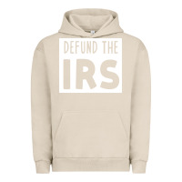 Pigment French Oak defund the irs Urban Hoodie - linhVisuals