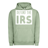 Pigment Oil Green defund the irs Urban Hoodie - linhVisuals