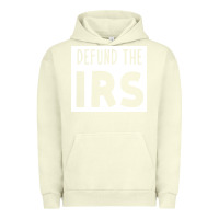 Pigment Pistachio defund the irs Urban Hoodie - linhVisuals
