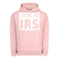 Pigment Salmon defund the irs Urban Hoodie - linhVisuals