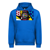 Cobalt hublot Urban Hoodie - linhVisuals