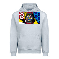 Heather Grey hublot Urban Hoodie - linhVisuals
