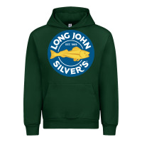 Forest Green resto,  silver's Urban Hoodie - linhVisuals