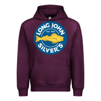 Mauve Wine resto,  silver's Urban Hoodie - linhVisuals