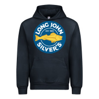 Navy resto,  silver's Urban Hoodie - linhVisuals