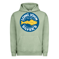 Pigment Oil Green resto,  silver's Urban Hoodie - linhVisuals