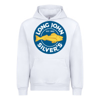 White resto,  silver's Urban Hoodie - linhVisuals