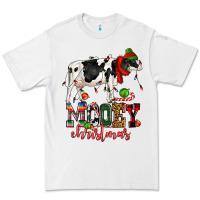White mooey christmas cow Premium Tee - CowGirlArtShop