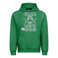 Emerald mess with my wife and they Urban Hoodie - linhVisuals