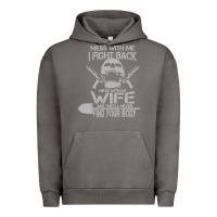 Pigment Tornado mess with my wife and they Urban Hoodie - linhVisuals