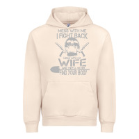 Sandshell mess with my wife and they Urban Hoodie - linhVisuals