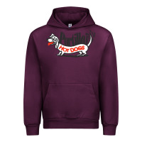 Mauve Wine resto portillo's Urban Hoodie - linhVisuals