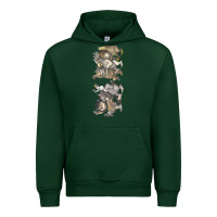 Forest Green where the wild things are Urban Hoodie - linhVisuals