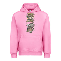Fuchsia Pink where the wild things are Urban Hoodie - linhVisuals