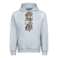 Heather Grey where the wild things are Urban Hoodie - linhVisuals