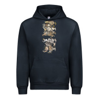 Navy where the wild things are Urban Hoodie - linhVisuals