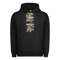 Pigment Black where the wild things are Urban Hoodie - linhVisuals