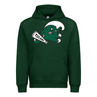 Forest Green tulane green wave Urban Hoodie - linhVisuals