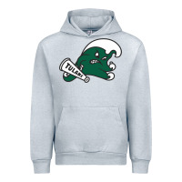 Heather Grey tulane green wave Urban Hoodie - linhVisuals