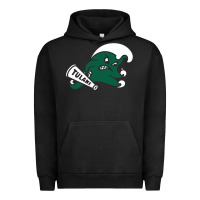 Pigment Black tulane green wave Urban Hoodie - linhVisuals