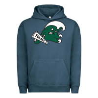 Pigment Midnight Navy tulane green wave Urban Hoodie - linhVisuals