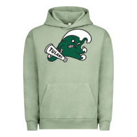 Pigment Oil Green tulane green wave Urban Hoodie - linhVisuals