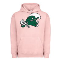 Pigment Salmon tulane green wave Urban Hoodie - linhVisuals
