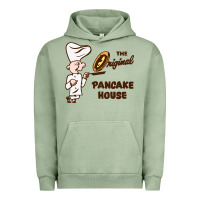Pigment Oil Green resto pancake house Urban Hoodie - linhVisuals