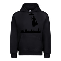 Black marry poppins Urban Hoodie - linhVisuals