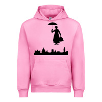 Fuchsia Pink marry poppins Urban Hoodie - linhVisuals