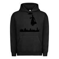 Pigment Black marry poppins Urban Hoodie - linhVisuals