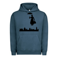 Pigment Midnight Navy marry poppins Urban Hoodie - linhVisuals