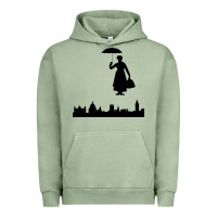 Pigment Oil Green marry poppins Urban Hoodie - linhVisuals