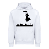 White marry poppins Urban Hoodie - linhVisuals