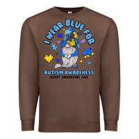 Chestnut i wear blue for autism awareness Premium Sweatshirt - JahusDesignShop