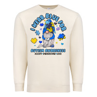 Sandshell i wear blue for autism awareness Premium Sweatshirt - JahusDesignShop